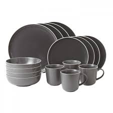 Bread Street Slate 16 Piece Set Gordon Ramsay Bread Street Dinnerware Set Dinnerware Sets