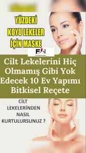 Yuzdeki Koyu Lekeler Icin Maske Tarifleri Faydalari Nelerdir Maskeler Cilt Bakimi Tuyolari Cilt Urunleri
