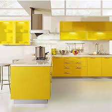 Amazonsmile Yellow Contact Paper Shiny Point Vinyl Self Adhesive Film Decorative Home Peel And Stick In 2020 Kitchen Furniture Furniture Renovation Kitchen Wallpaper