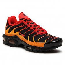 Buy and sell nike air max plus shoes at the best price on stockx, the live marketplace for 100% real nike sneakers and other popular new releases. Schuhe Nike Air Max Plus Da1514 001 Black Chile Red Vivid Orange Sneakers Halbschuhe Herrenschuhe Eschuhe De