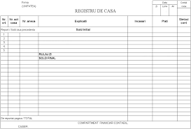 Registrul de casă este un document de înregistrare operativă a încasărilor și plăților în numerar efectuate prin casieria unității. Registru De Casa InformaÈ›ii De La A La Z Blog Trada Marketplace