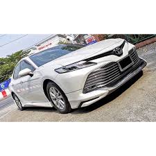Rqing for toyota camry 2018 2019 rear view mirror guard cover trims (carbon fiber pattern). Toyota Camry 2019 Modellista Modelista V1 Bodykit Body Kit Skirt Lip Exhaust Shopee Malaysia