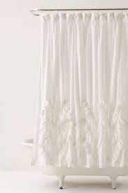 Waves Of Ruffles Shower Curtain Anthropologie Com Ruffle Shower Curtains Shower Curtain Curtains