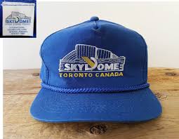Skydome Toronto Canada Vintage 1988 Original Promo Snapback Hat Official Licensed Stadco Rope Lined Baseball Ca Baseball Cap Vintage Souvenir Mlb Baseball Caps