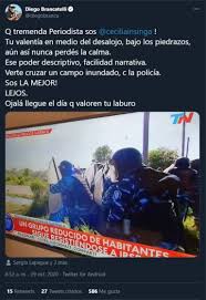 Es reportero y comentarista de futbol. Ojala Llegue El Dia Que Valoren Tu Laburo Diego Brancatelli Sorprendio Con Un Particular Tweet Sobre Su Esposa Minuto Neuquen