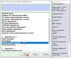 How To Reset Epson L3110 Printer Epson Printer Reset