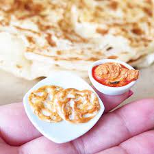 Flip Some Pratas At Our Next Workshop With Itchyfingers Sg On Sat 1 Oct 2016 2pm You Can Make This Roti Prata Chicken C Miniature Food Fake Food Clay Food