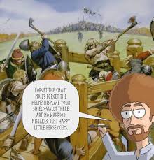 Norwegians the norsemen appointed stamford bridge as a meeting place for an exchange of hostages with the. Nihilist Bob Ross Paints The Battle At Stamford Bridge Album On Imgur