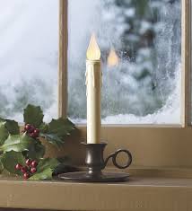 Battery Operated Cordless Classic Candlestick With Auto Timer Candlesticks Window Candles Candles