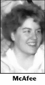 JULIA McAFEE Obituary (1955