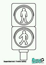 Trafik Lambasi Trafik Isaretleri Isaretler Boyama Sayfalari