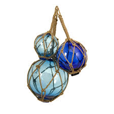 Grab incredible fishing float ball on alibaba.com at amazing offers and enjoy unending possibilities. Set Of 3 Soothing Blue Nautical Glass Ball Fishing Floats 7 Overstock 16612126
