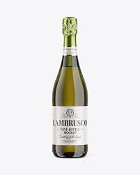 Download Antique Green Glass Lambrusco Bottle With White Wine Mockup In Bottle Mockups On Yellow Images Object Mockups