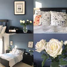 Blue Grey Bedroom Decor Pier View Paint From Crown Blue Grey Living Room Living Room Colors Bedroom Color Schemes