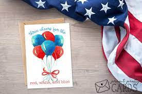 Free Printable 4th Of July Greeting Cards
