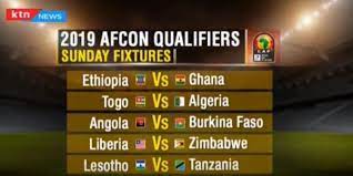 Countries that qualified for afcon. The Standard Digital On Twitter 2019 Afcon Qualifiers Sunday Fixtures Ktnscoreline With R Okenye And Moseswakhisi