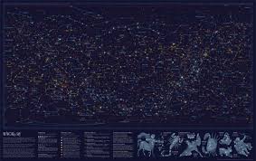 Every Visible Star In The Night Sky In One Giant Map