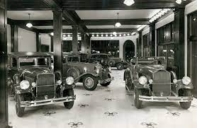 Automobile Showroom 1930s Antique Cars Car Showroom Vintage Cars