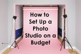 How To Set Up A Photo Studio On A Budget Backdrop Express Photography Team Photography Studio Setup Home Studio Photography Diy Photography