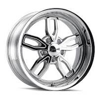 Ridler 608 Wheel 20x8.5 5x120.65 Chrome 0mm