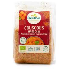 Pour the mixture over the couscous to coat thoroughly. Organic Moroccan Couscous Primeal