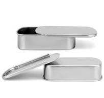 Child-Resistant Slide Lid Aluminum Tins - Durable & Recyclable