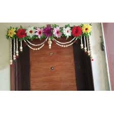 Exterior doors and especially your front door can make or break a sale. Om Handicrafts Floral Door Hanging Toran For Home Decoration Rs 650 Piece Id 19940579355