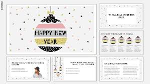 New Year 2019 2020 Template For Google Slides Or Powerpoint Presentations Presentation Template Free Powerpoint Presentation Powerpoint