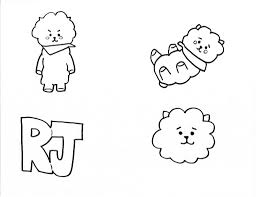 My wife just said to me: Bt21 Coloring Pages 80 Free Printable Coloring Pages
