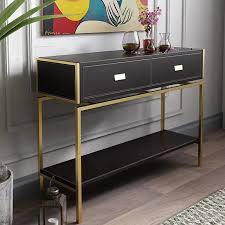 Check spelling or type a new query. Modern Console Table With Drawers Shelf Wooden Top Green