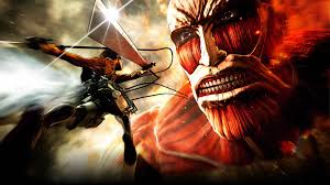 How to add custom wallpapers to ps4. Anime Attack On Titan Attack On Titan Eren Yeager Colossal Titan Weapon Blade Hd Wallpaper X Wallpaper Anime