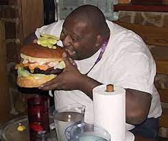 Ehim a gift ofeatingi hats your gi. Eating Giant Hamburger Shefalitayal