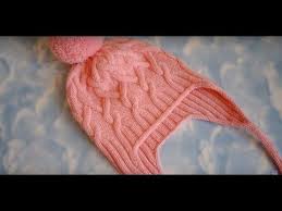 Kulaklikli 9 12 Ay Bebek Beresi Nasil Orulur Bolum 1 Youtube Orgu Baby Knitting Patterns Bebek