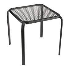 Amazon Com Mosaic 16 Steel Mesh Side Table Patio Lawn Garden Lawn Furniture Patio Furniture Furniture