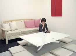 日本の住まいを考えて作られたリフティングテーブルは 伸張式昇降テーブルです テーブル インテリア デザイナーズチェア