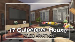 The Sims 4 Speed Build 17 Culpepper House Cc Links Apartment Download House Apartment Renovation Apartment