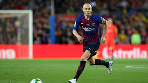 Image result for INiesta bids farewell to barca