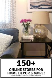 Get Your Free List Of 150 Online Stores For Home Decor More Are You Redecorating Your Living Room Dining Room Bed Home Decor Decor Home Decor Inspiration