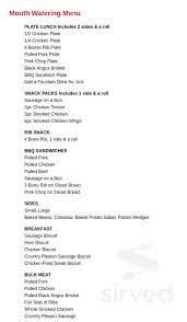 Good bbq, good folks, and good times: Hog Heaven Bbq Menu In Flowood Mississippi Usa
