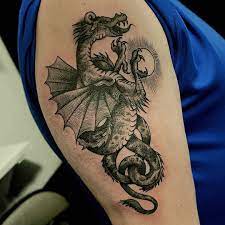 See more ideas about tattoos, shoulder tattoos, tattoos for guys. 50 Dragon Tattoo Ideas Timeless Beautiful Powerful