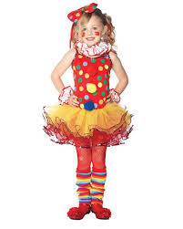 Girls Circus Clown Child Costume Clown Costume Kids Circus Costume Kids Girl Clown Costume