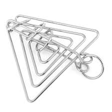 Buy today & get free shipping on order above $59 Buy Challenging Metal Triangular Ring Puzzle Brain Teaser Game For Adults Kids At Affordable Prices Price 3 Usd Free Shipping Real Reviews With Photos Joom
