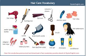 While barber is a place specifically for. English Hair Care Vocabulary
