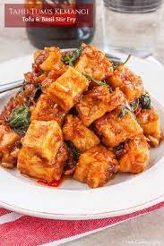 Tahu Goreng Bumbu Bali Balinese Sauce Fried Tofu Daily Cooking Quest Asian Recipes Tofu Recipes Tofu Dishes