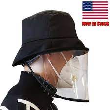 Hat Mounted Plastic Face Shield Anti Splash Bucket Hats For Women Hats Bra Hacks