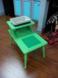 Pin By Laura Hughes On Shop Ideas Lego Table Old End Tables Flipping Furniture