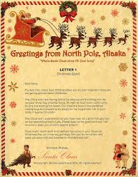 Sample Of Our Santa Letter Number 1 Printed On Our Exclusive Stationery With Parchment Paper Send Christmas Lettering Christmas Letter From Santa Santa Letter