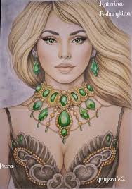 Another page done in Ivy and the Inky Butterfly done in polychromos