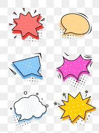 Pop Style Dialog Box Explosion Element Set Illustration Frame Texture Pop Wind Png Transparent Clipart Image And Psd File For Free Download Color Pencil Illustration Clip Art Print Design Template