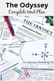 The Odyssey Unit Plan Bundle Literature Guide W Google Links For Online High School Lesson Plans High School Literature Teaching Literature